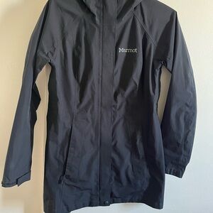 Marmot Black Goretex Rain Jacket